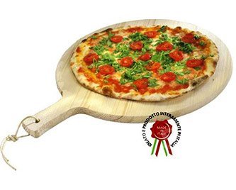 Tagliere rotondo con manico - Fc Food Service